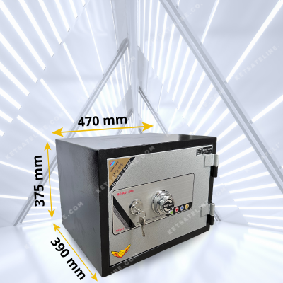 Két sắt chống cháy Money MNS-35C ( KHÓA CƠ)