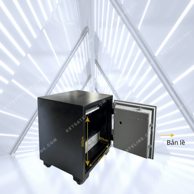 Két sắt chống cháy MONEY MNS-87F  ( KHÓA VÂN TAY)