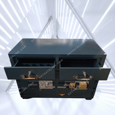 Két sắt chống cháy Yunos 2 cửa (Khóa điện tử)