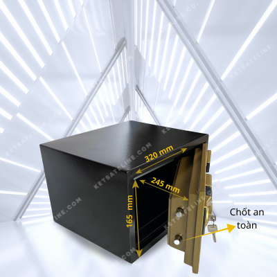 Két sắt chống cháy Yunos YNS-31E  ( KHÓA ĐIỆN TỬ)