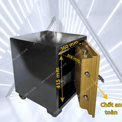 Két sắt chống cháy YUNOS YNS-61E  ( KHÓA ĐIỆN TỬ)