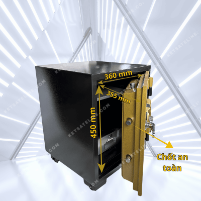 Két sắt chống cháy YUNOS YNS-65E  ( KHÓA ĐIỆN TỬ)