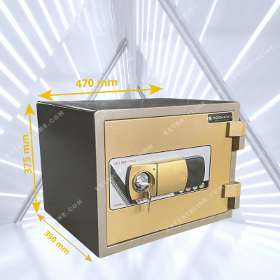 Két sắt Hoshang HS-35E (khóa điện tử) - bản lề dày