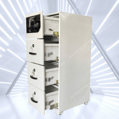 Két sắt Hoshang HS-400E (khóa điện tử tròn led)