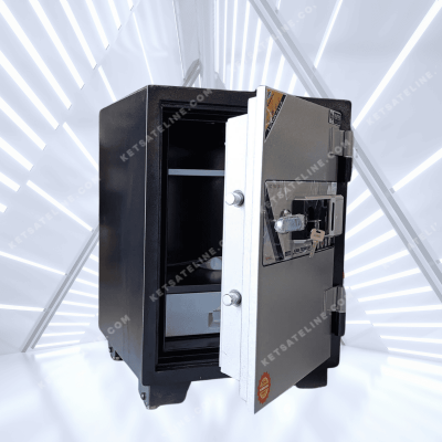 Két sắt chống cháy YUNOS YNS - 69F (KHÓA VÂN TAY) có tay cầm