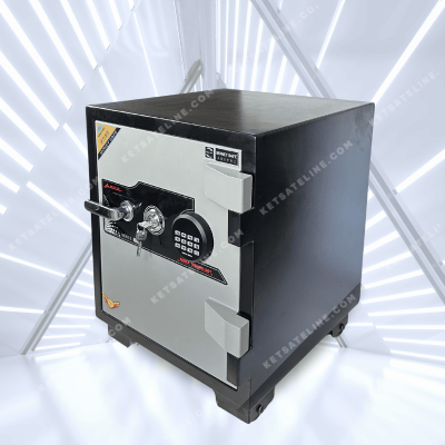 Két sắt chống cháy MONEY MNS-61E  ( KHÓA ĐIỆN TỬ LED TRÒN)